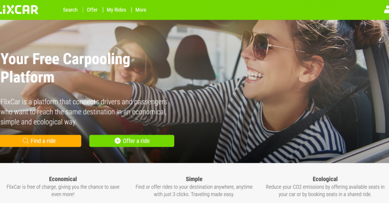 FlixBus lansează o platformă de carpooling, FlixCar