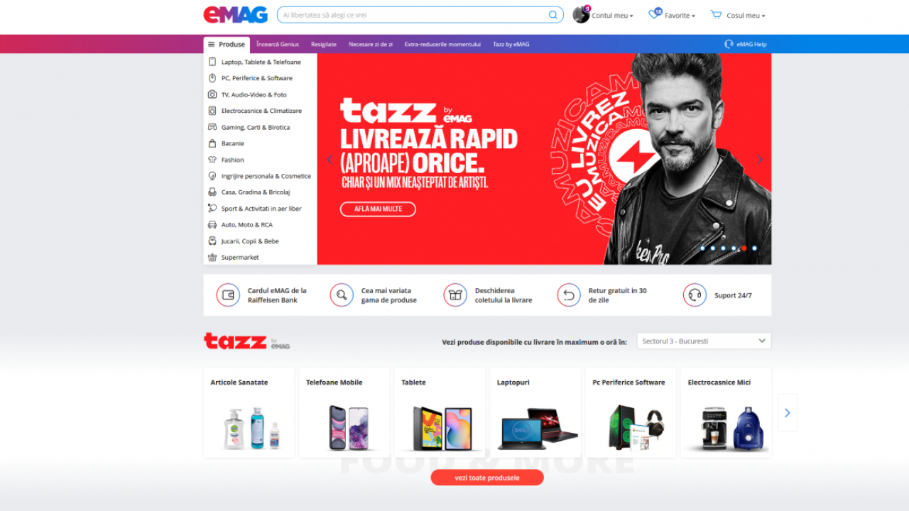 Cele mai amuzante căutări pe eMAG: icoană Dorian Popa sau manele Hello Kitty