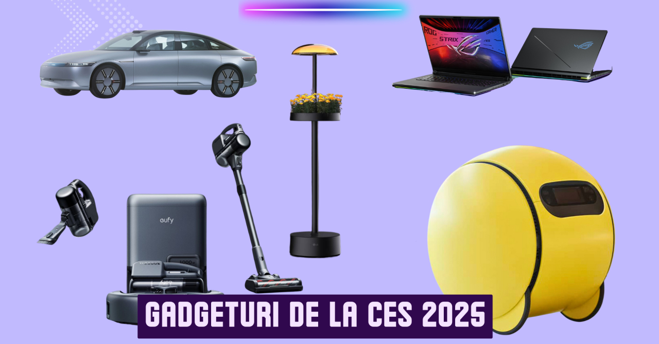 10 gadgeturi interesante care ne-au atras atenția la CES 2025 în Las Vegas