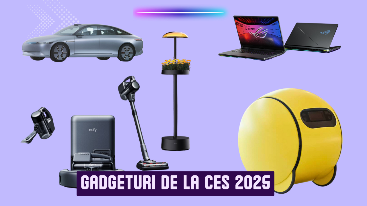 10 gadgeturi interesante care ne-au atras atenția la CES 2025 în Las Vegas