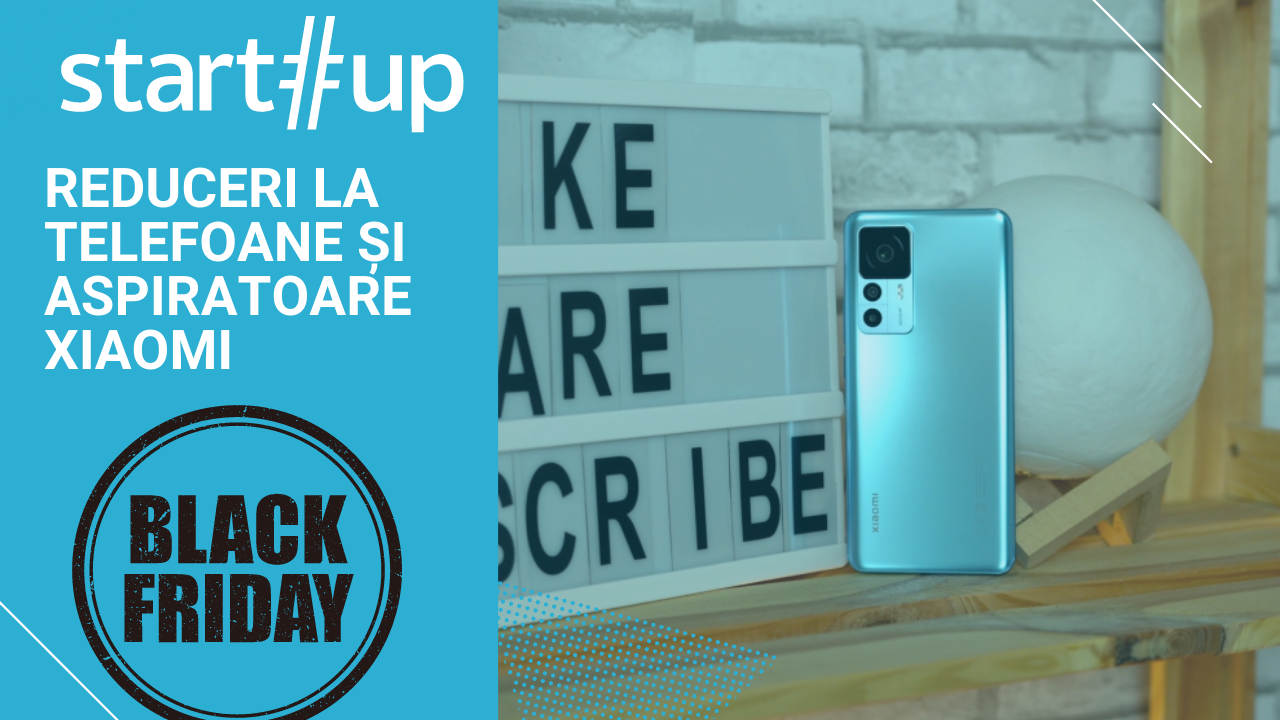 Black Friday 2022 Xiaomi: telefoane de la 500 de lei și aspiratoare de la 700 de lei
