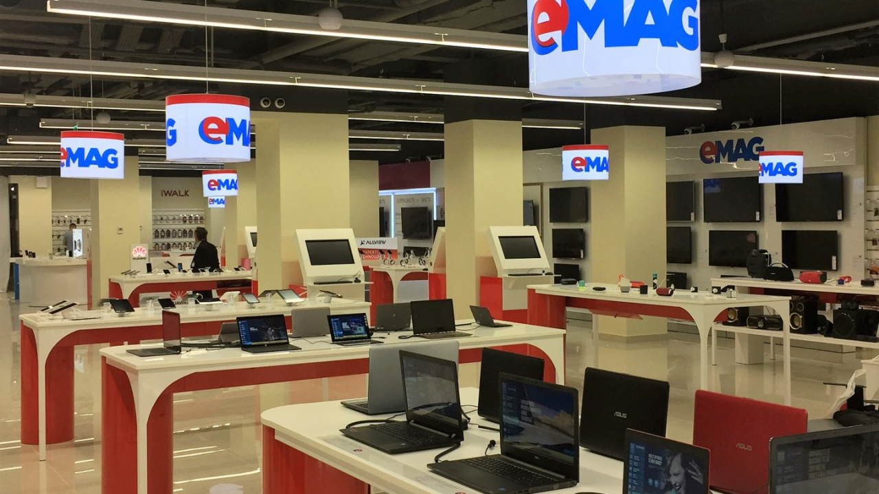 eMAG se extinde în offline: deschide al doilea showroom din București