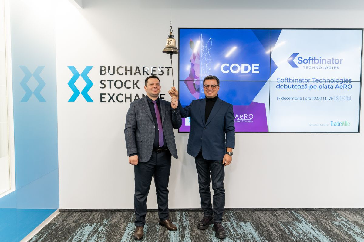 Softbinator Technologies debutează pe BVB. Ce urmează în dezvoltarea companiei