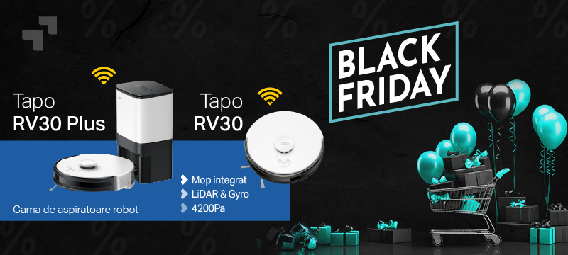 Routere și produse smart home TP-Link, la reducere de Black Friday