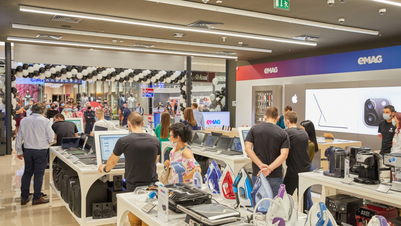 eMAG își continuă exinderea și deschide primul showroom în Bulgaria