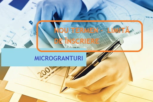 Microgranturi 2.000 de euro: termenul de aplicare se prelungește