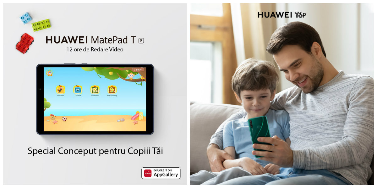 Idei de cadouri de 1 iunie: Gadgeturi de la Huawei pentru Ziua Copilului