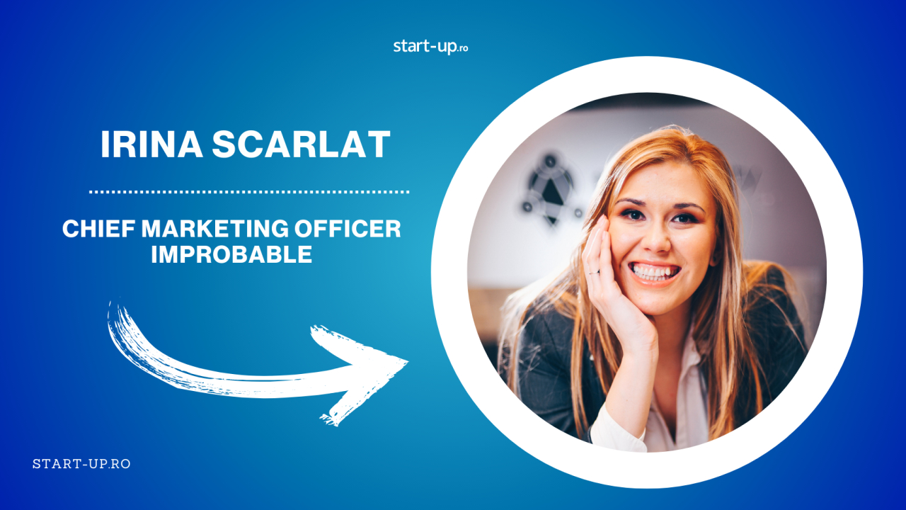 Irina Scarlat se alătură Improbable | Ce e un venture builder și cum funcționează modelul companiei