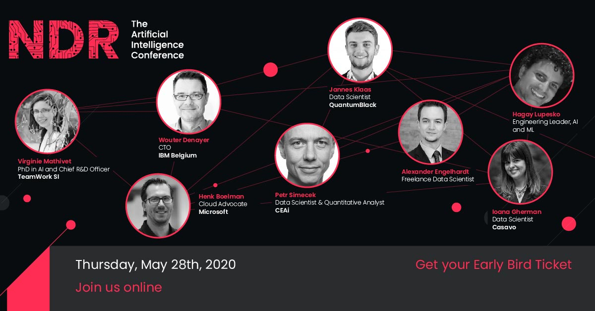 NDR: conferință online de inteligență artificială cu 9 speakeri din domeniu