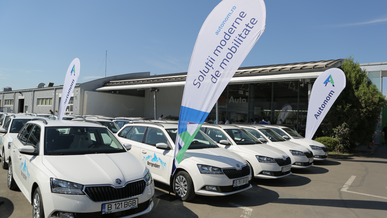 Bergenbier externalizează flota auto către Autonom Lease