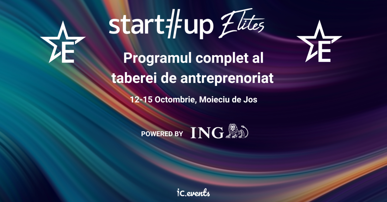Programul final al taberei de antreprenoriat Startup Elites 2023