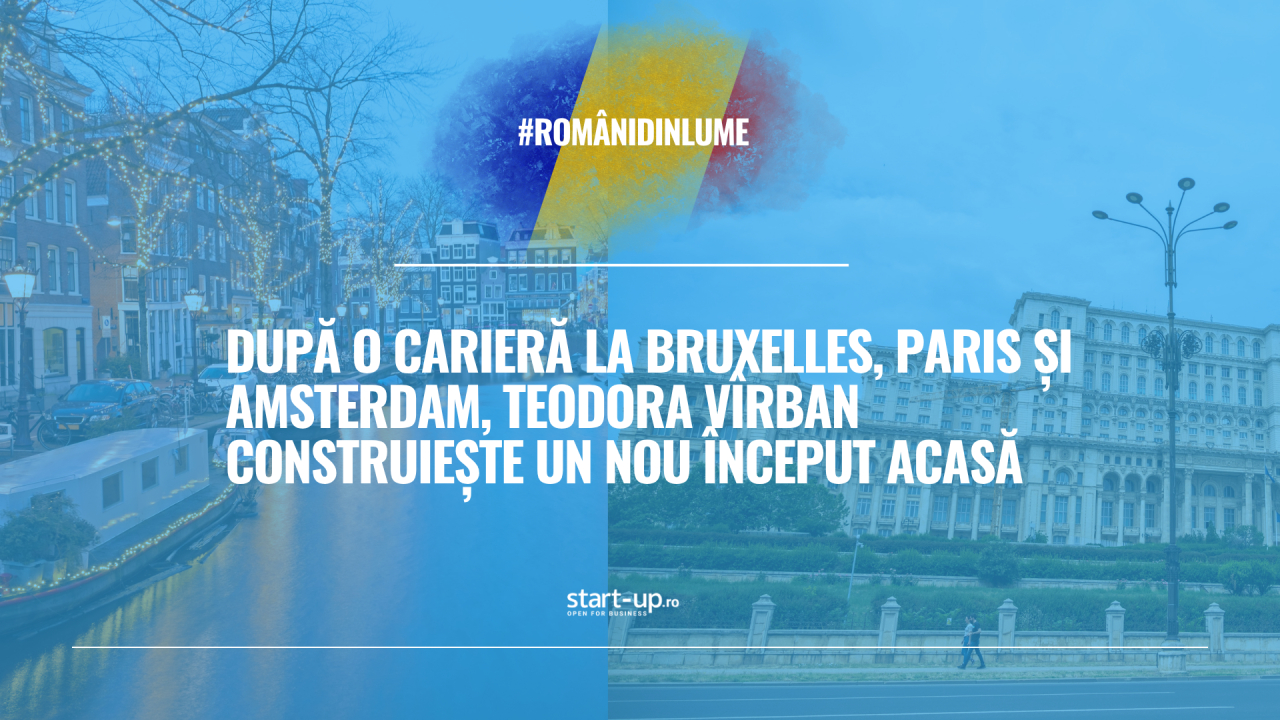 Teodora Vîrban: Am plecat din România în primul rând din curiozitate, dar și pentru că nu mă regăseam pe deplin în traseul pe care îl vedeam atunci în jurul meu.