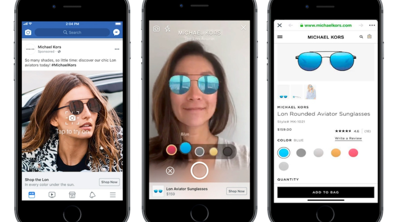 Facebook face cabină de probă pentru produse direct în News Feed