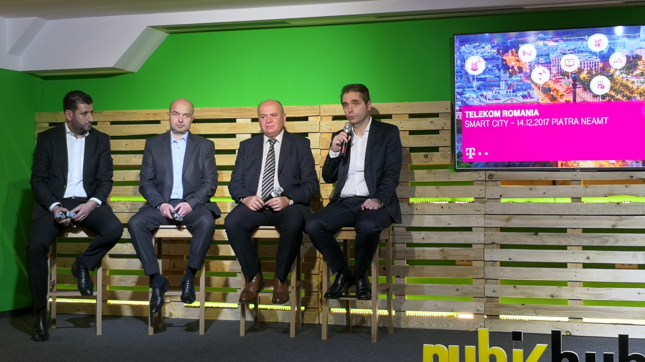 Piatra Neamț, oraș (mai) inteligent mulțumită Telekom Romania