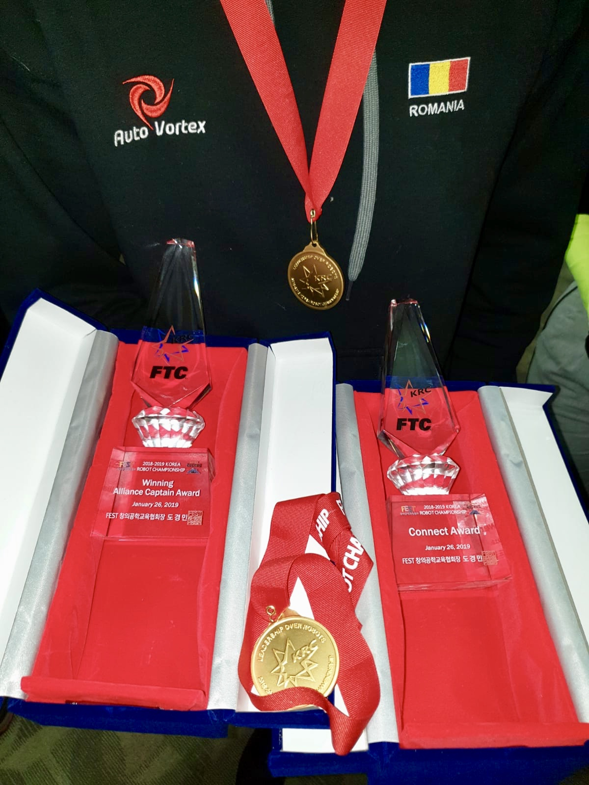 Elevii români, câștigătorii Campionatului de Robotică din Coreea de Sud