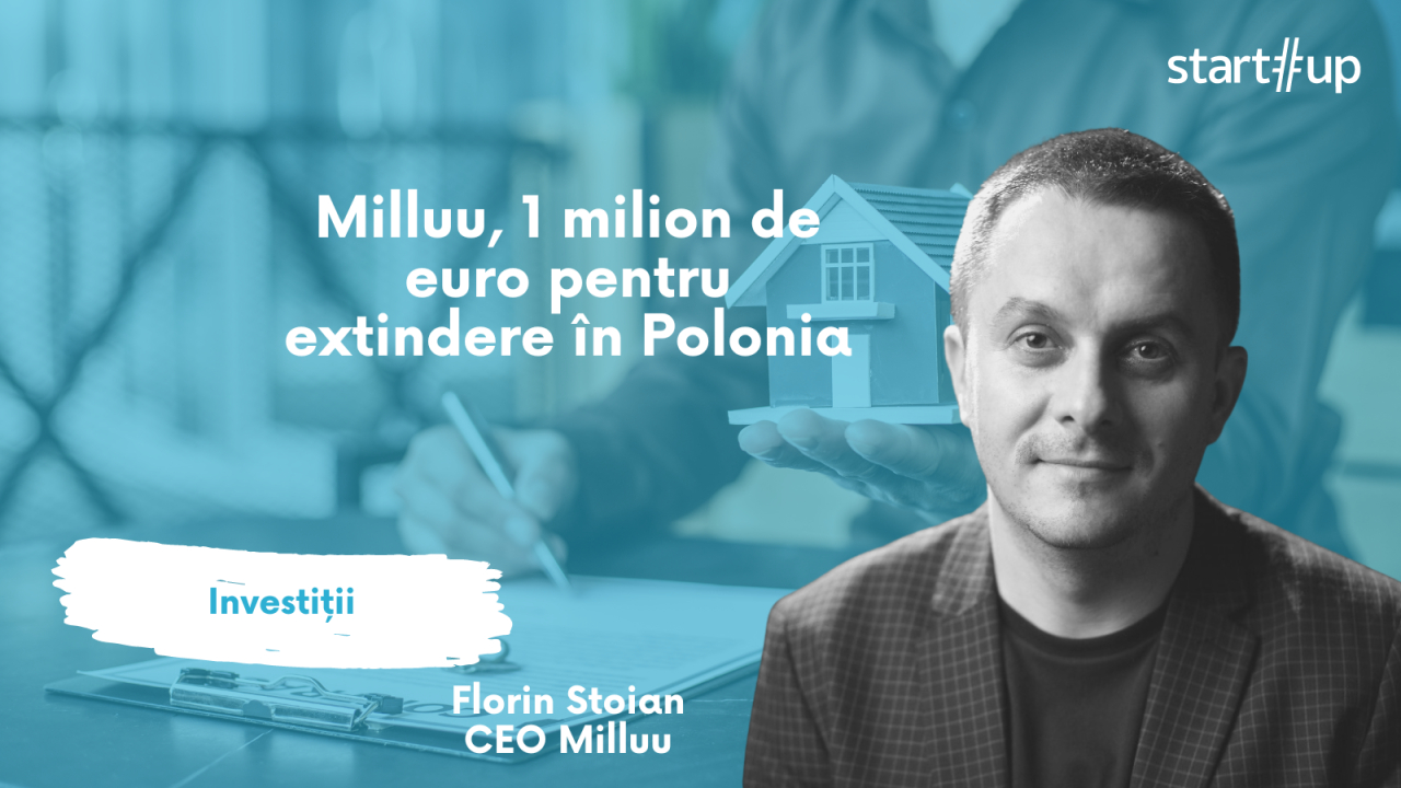 Platforma imobiliară Milluu, investiție de 1 mil. de EUR și extindere în Polonia