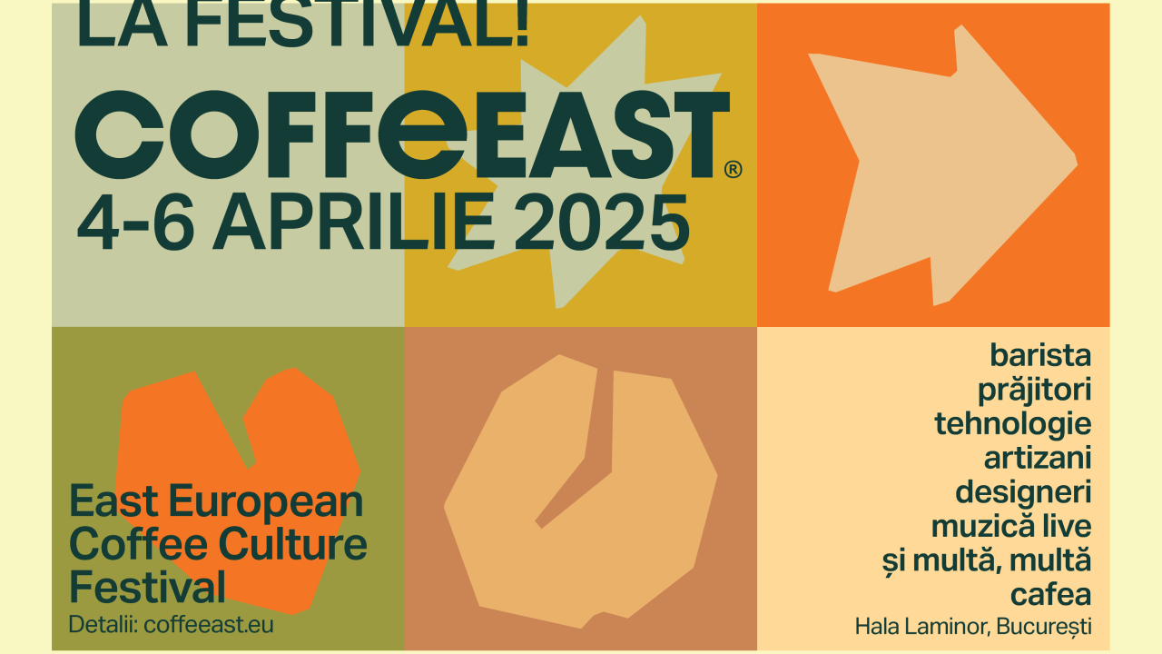 COFFeEAST, festivalul Est European al culturii cafelei revine cu a doua ediție