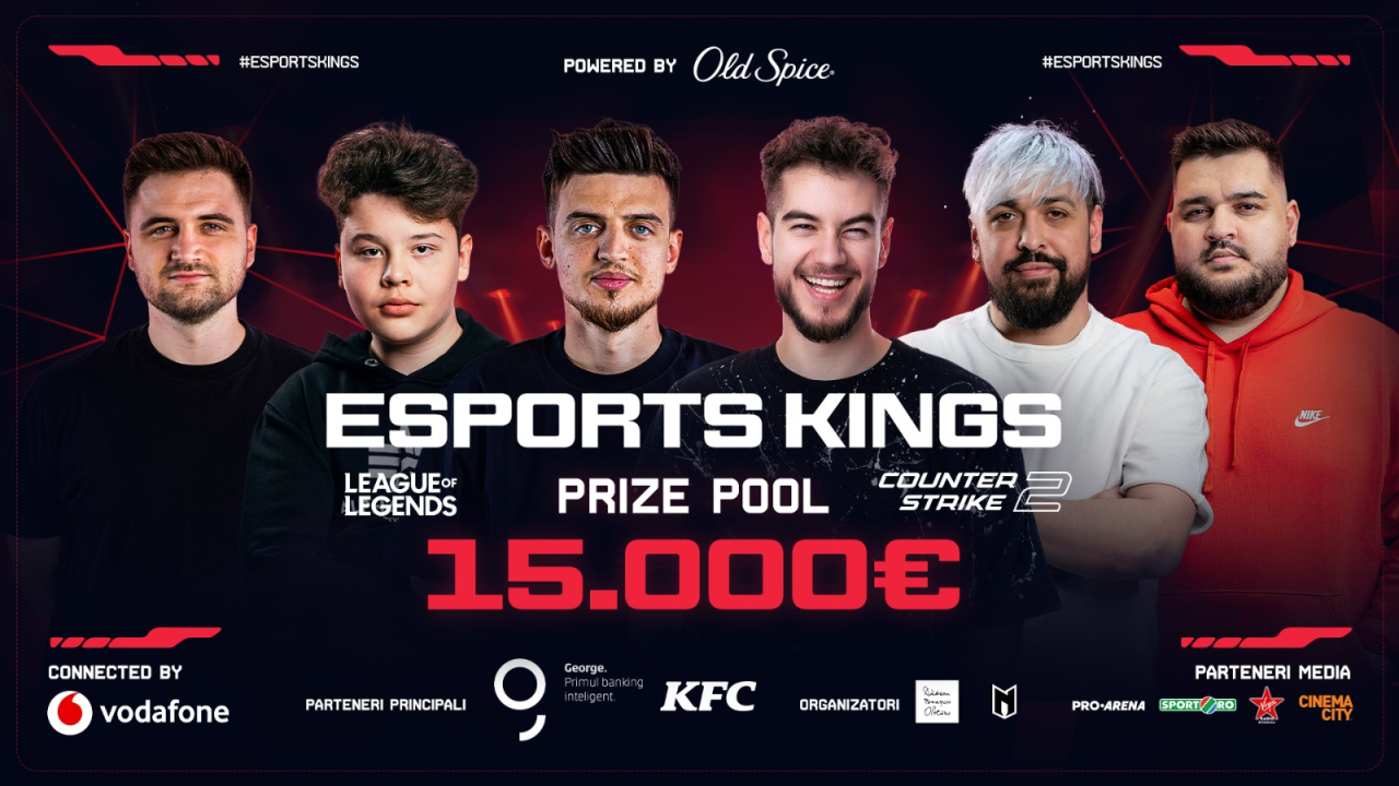 Esports Kings, evenimentul dedicat gamerilor profesioniști din toată țara