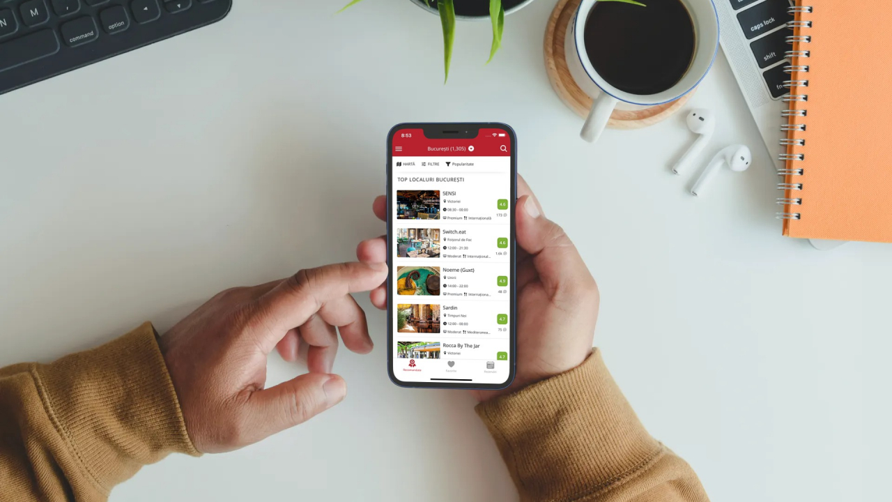 Aplicația ialoc.ro în 2020: cu 75% mai puține rezervări, dar crește cardul cadou