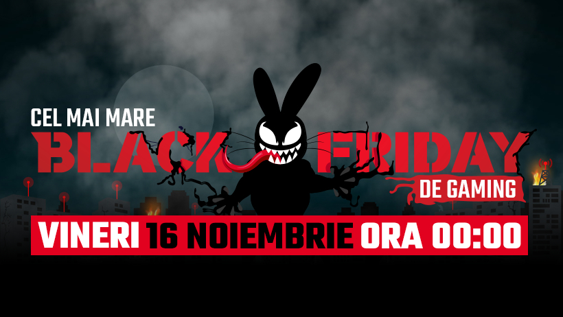 Black Friday 2018 la PC Garage: reduceri speciale chiar în Vinerea Neagră