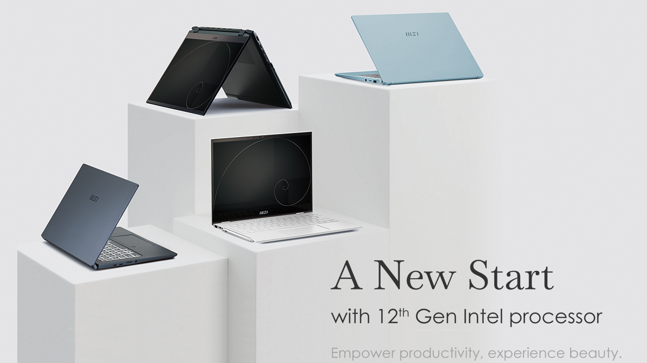 MSI anunță noi laptopuri pentru antreprenori, dar și pentru productivitate