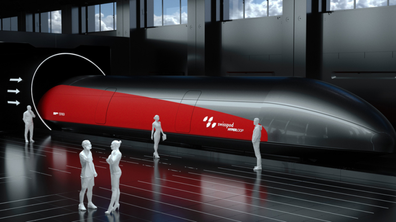 Swisspod, startup cu fondator român, test reușit pentru transport de mare viteză