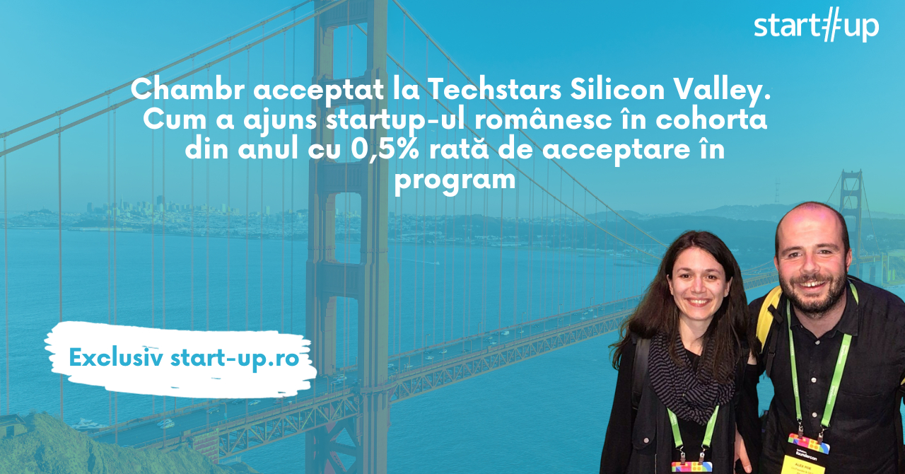 Startup-ul românesc Chambr acceptat la Techstars Silicon Valley
