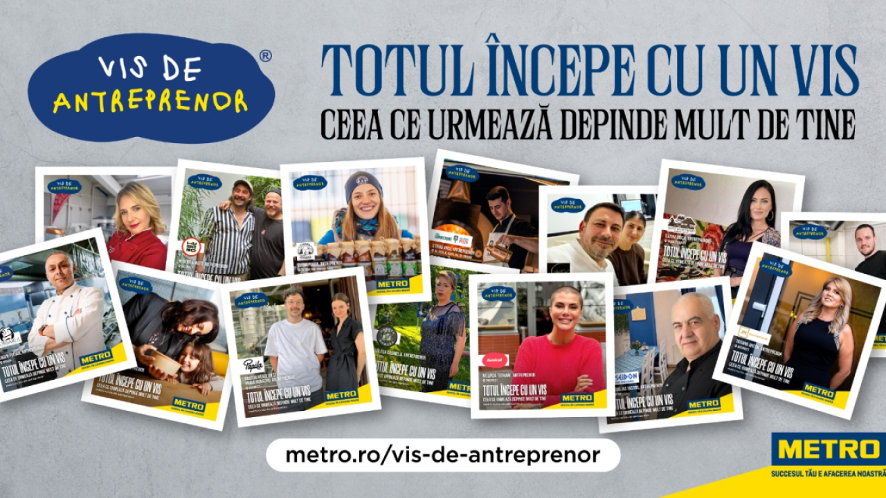 Zeci de povești antreprenoriale în seria "Vis de Antreprenor"