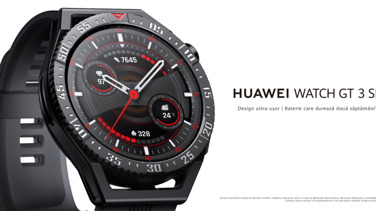 Huawei Watch GT 3 SE, dispozitivul cu preț corect pentru pasionații de fitness