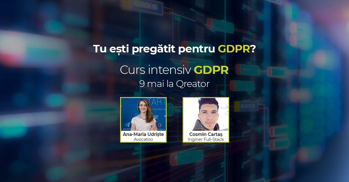 Curs intensiv de GDPR - vino să afli totul despre măsurile europene