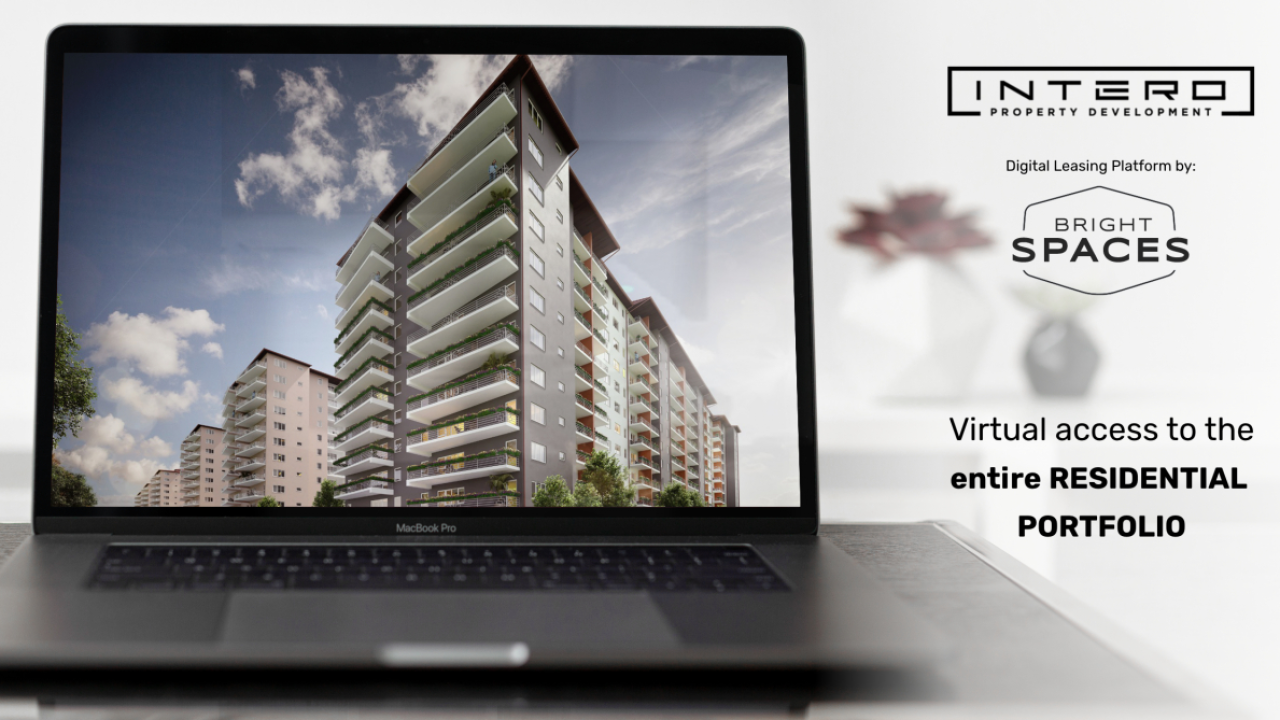 InteRo își prezintă întreg portofoliul rezidențial prin soluția Bright Spaces