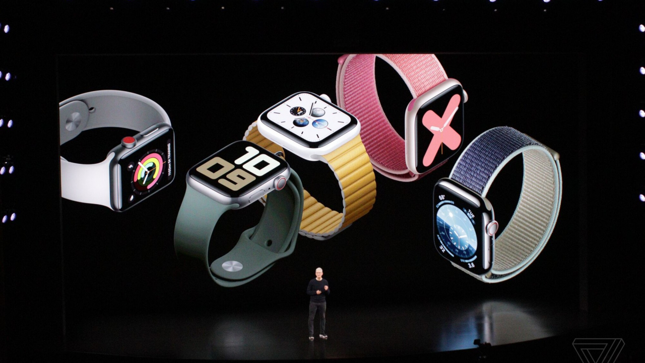 Apple anunță Apple Watch Series 5 cu always on display