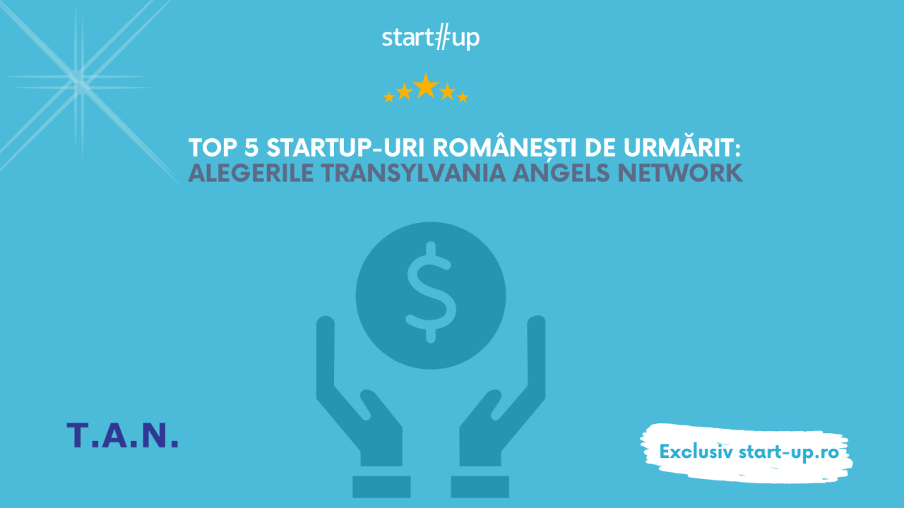 Top 5 startup-uri românești, alegerile Transylvania Angels Network 