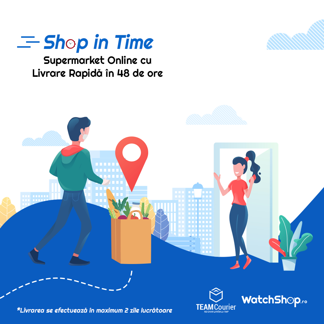 Coronavirus | Magazinul de ceasuri WatchShop.ro deschide supermarket online