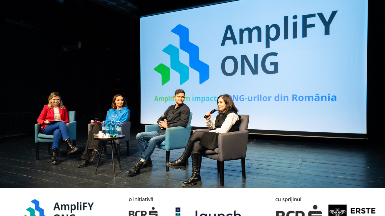 AmpliFY ONG este efortul BCR și Launch de a crește impactul ONG-urilor românești