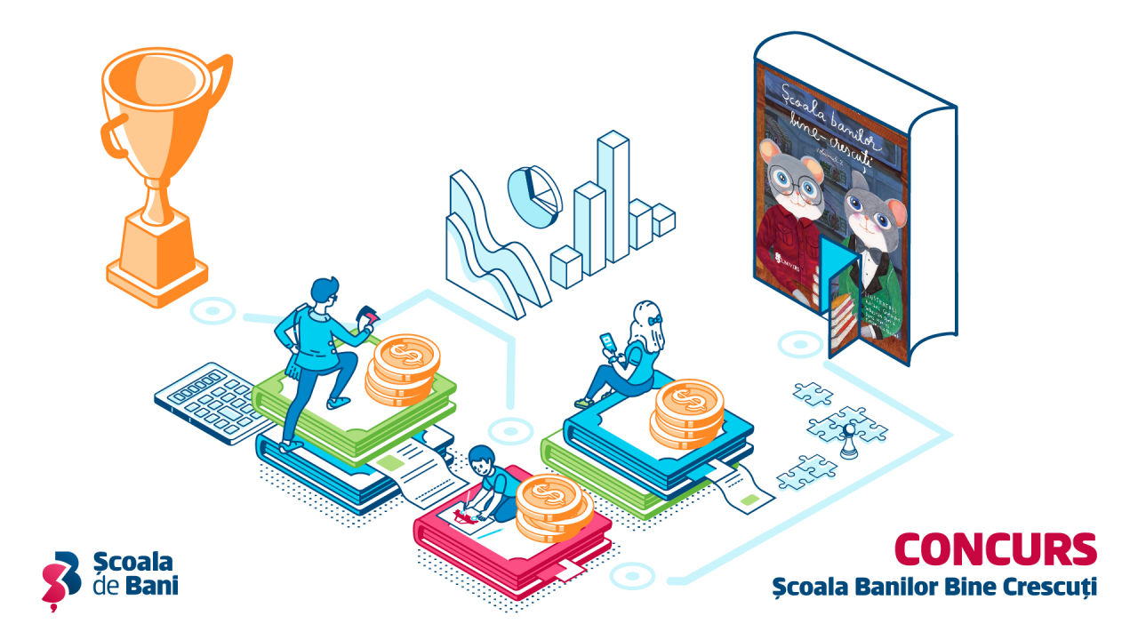 BCR dă start concursului  „Școala Banilor Bine-Crescuți”