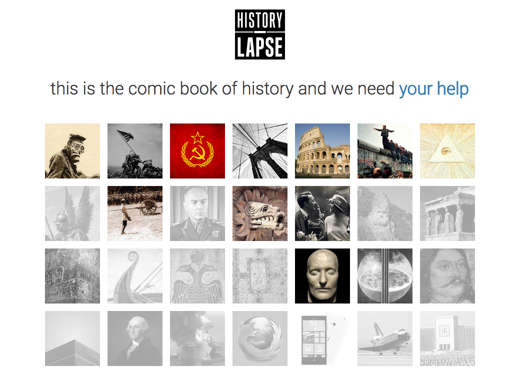 Istoria învățată ca o bandă desenată - ideea a doi români