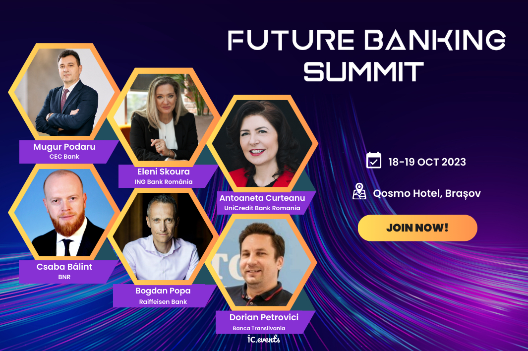 Cu ce bancheri te întâlnești la Future Banking Summit 2023