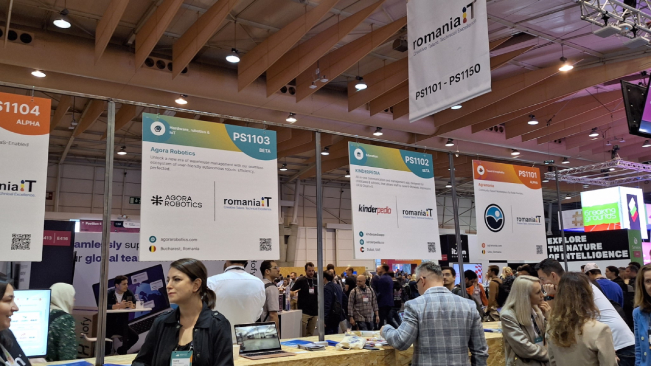 România a avut pentru prima dată un pavilion național la Web Summit 2023