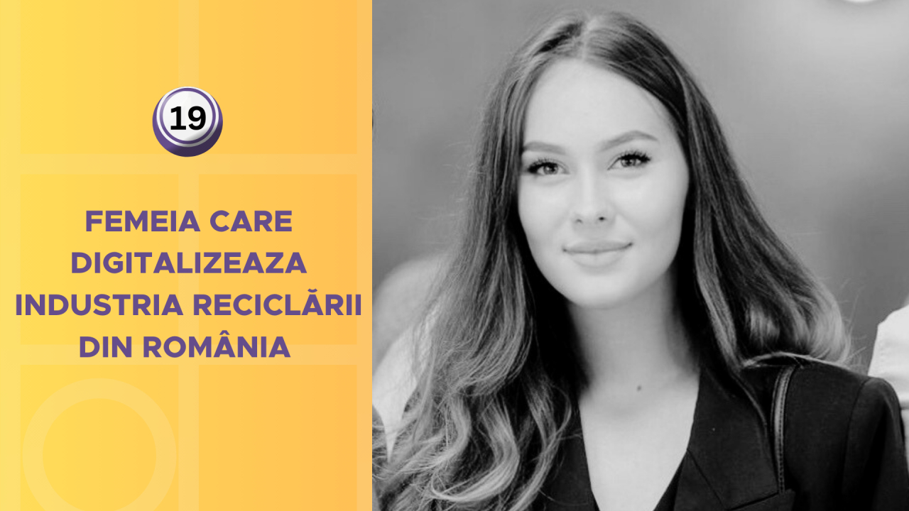 Femeia care digitalizează industria reciclării din România