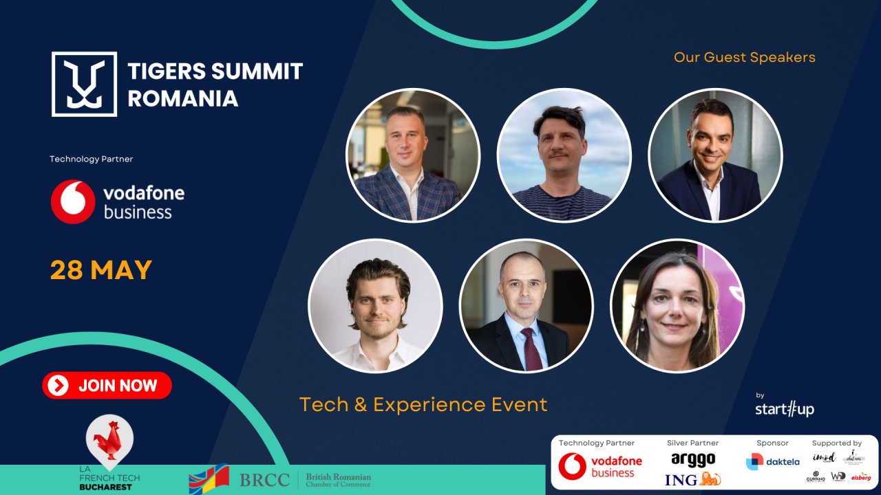 Tigers Summit 2024: ultimele locuri disponibile, ultimii speakeri confirmați