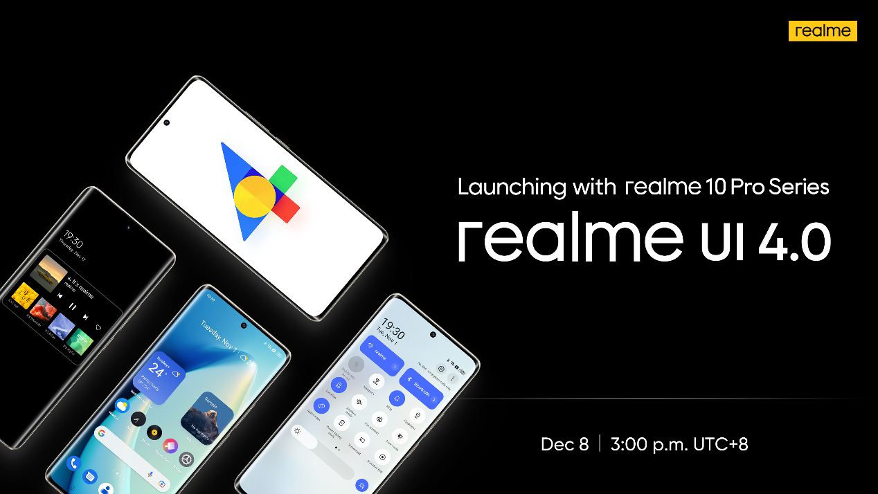 Android 13 și realme UI 4.0 ajung oficial pe telefoanele realme