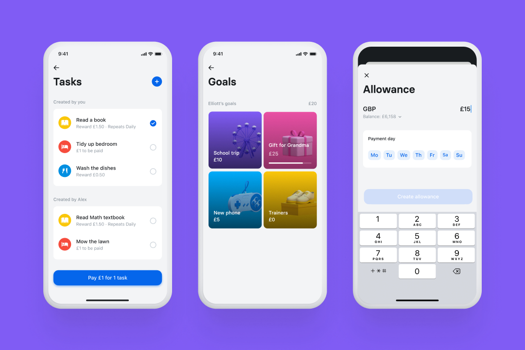 Revolut extinde cardul de copii ca toată familia să aibă grijă de bani