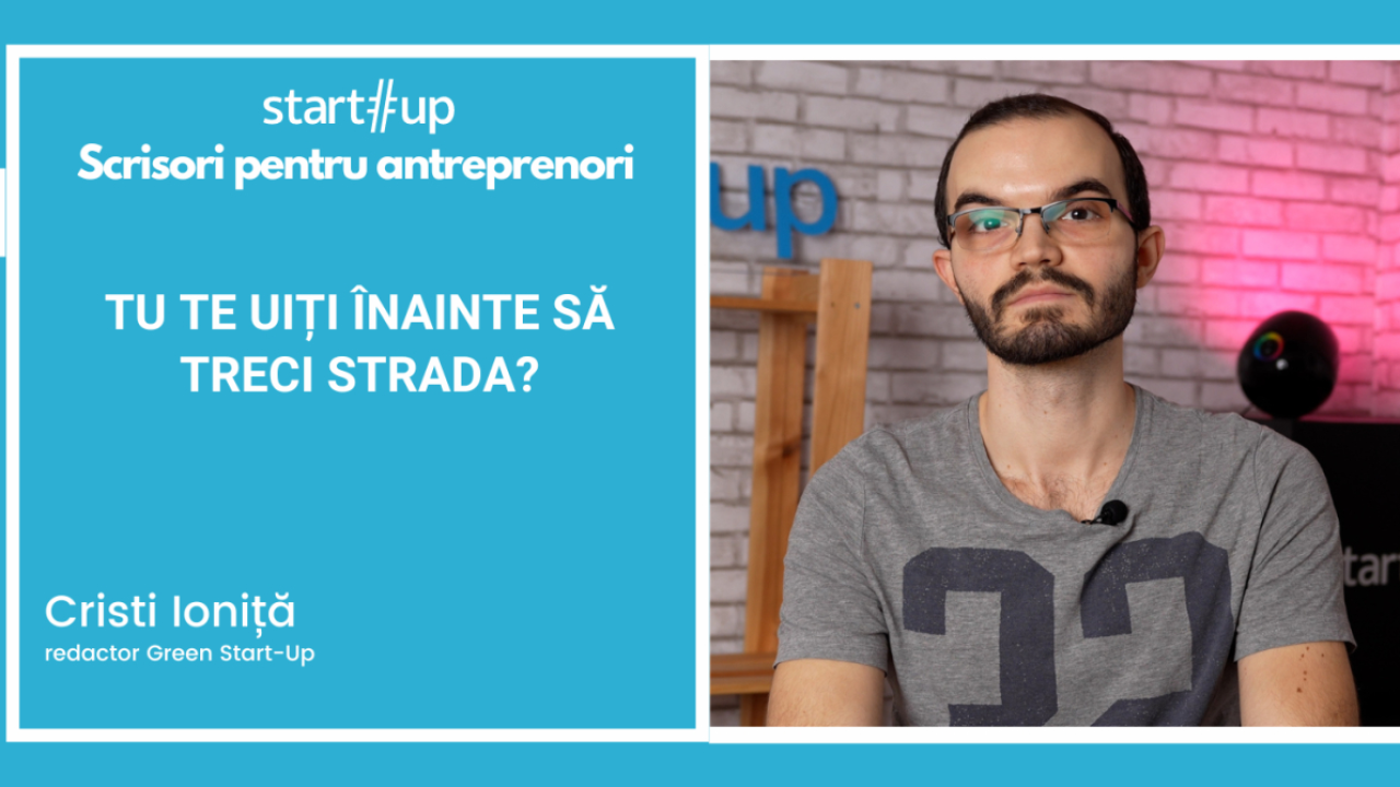 Tu te uiți înainte să treci strada?