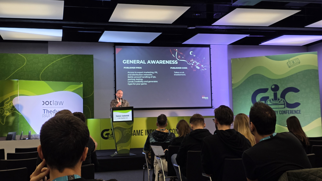 Prezentarea a avut loc în cadrul Gaming Industry Conference de la Poznan