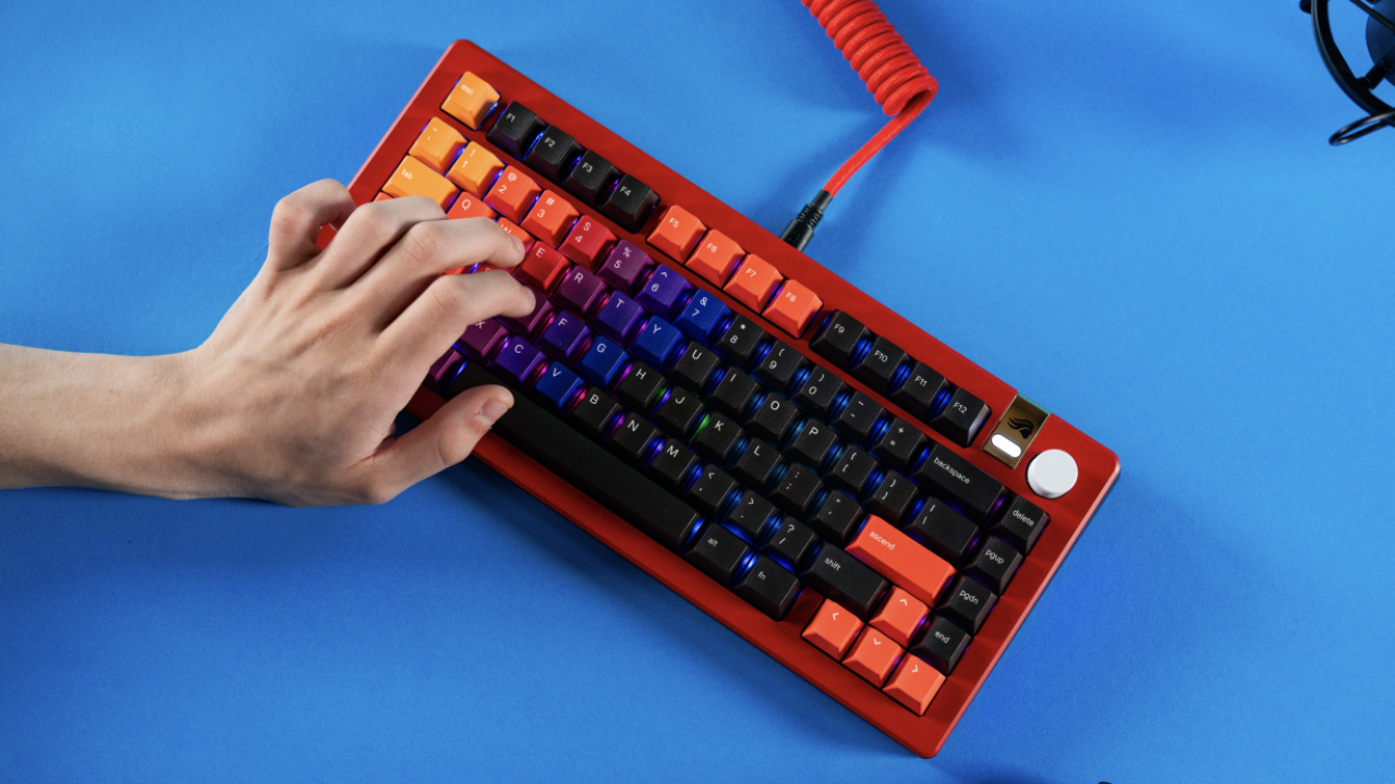 Tastatura care poate fi personalizată într-un miliard de moduri