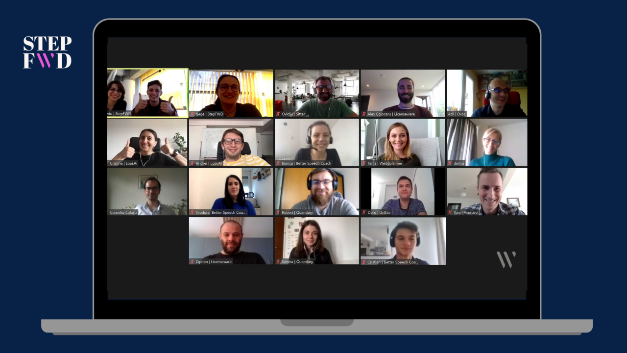 StepFWD 2020: 10 startup-uri care intră în pre-accelerare
