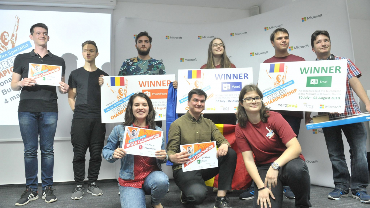 Campionii României...la Microsoft Office