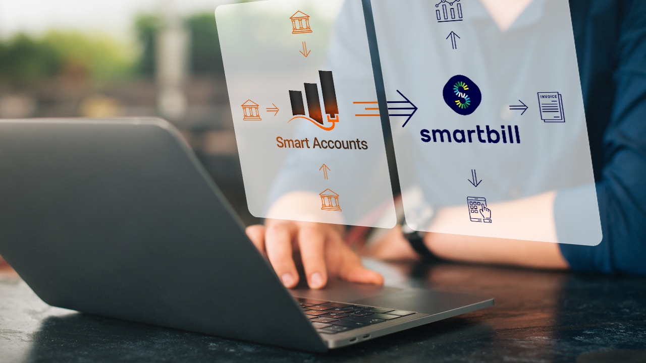 SmartBill integrează Smart Accounts, serviciu automat de Open Banking
