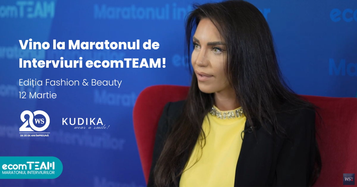 Maratonul Interviurilor din Fashion & Beauty: spune povestea brandului la ecomTEAM pe 12 martie